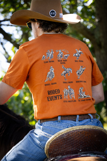 Triple 3 Rodeo Events Tee