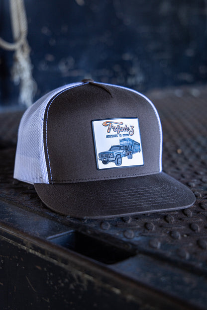 Triple 3 Stick & Spur Hat